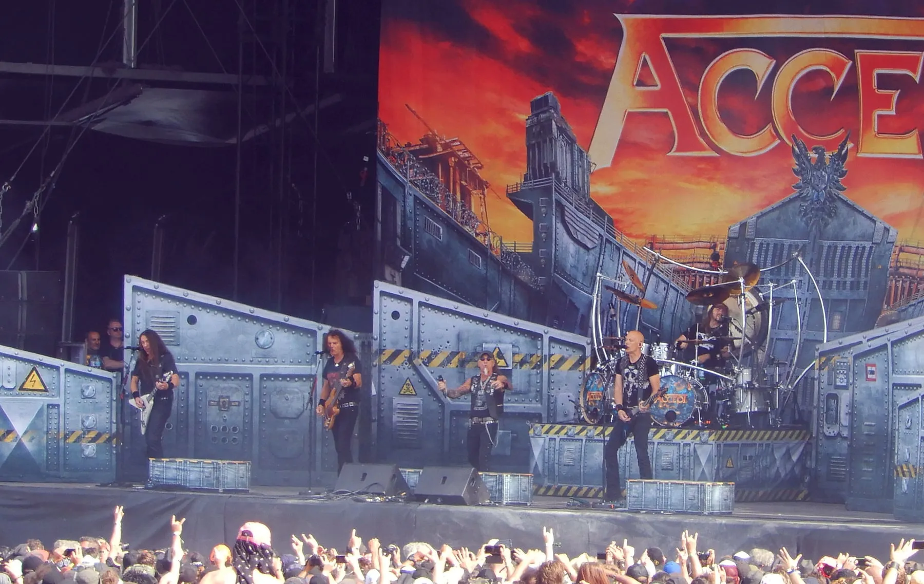 Accept band photograph