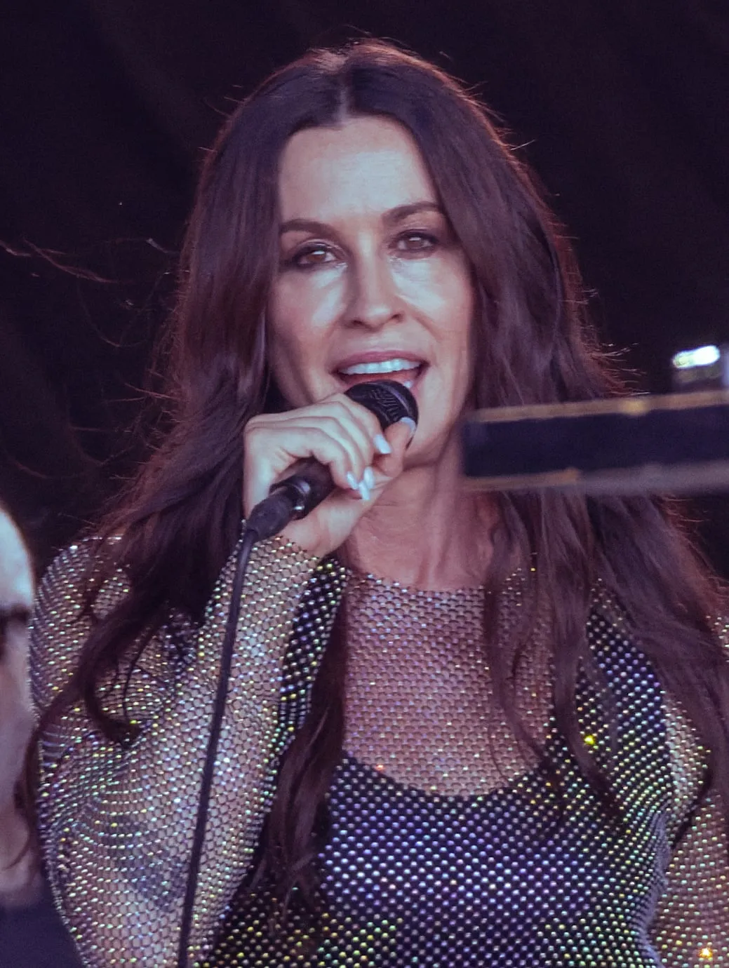 Alanis Morissette band photograph