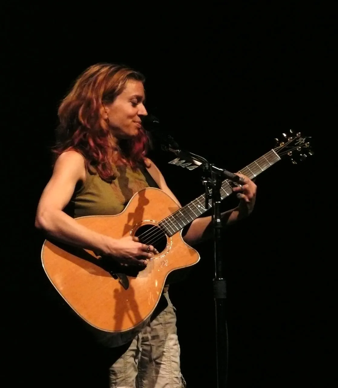 Ani DiFranco band photograph