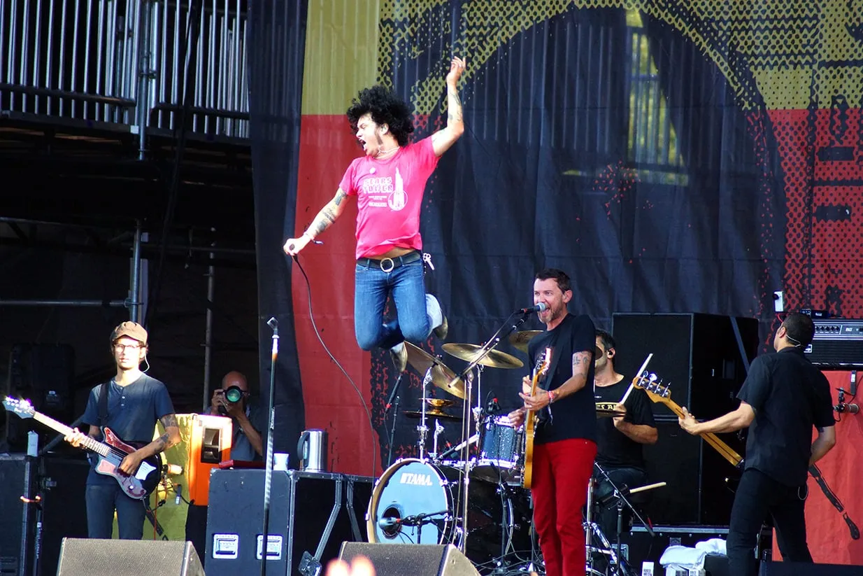 At the Drive-In band photograph