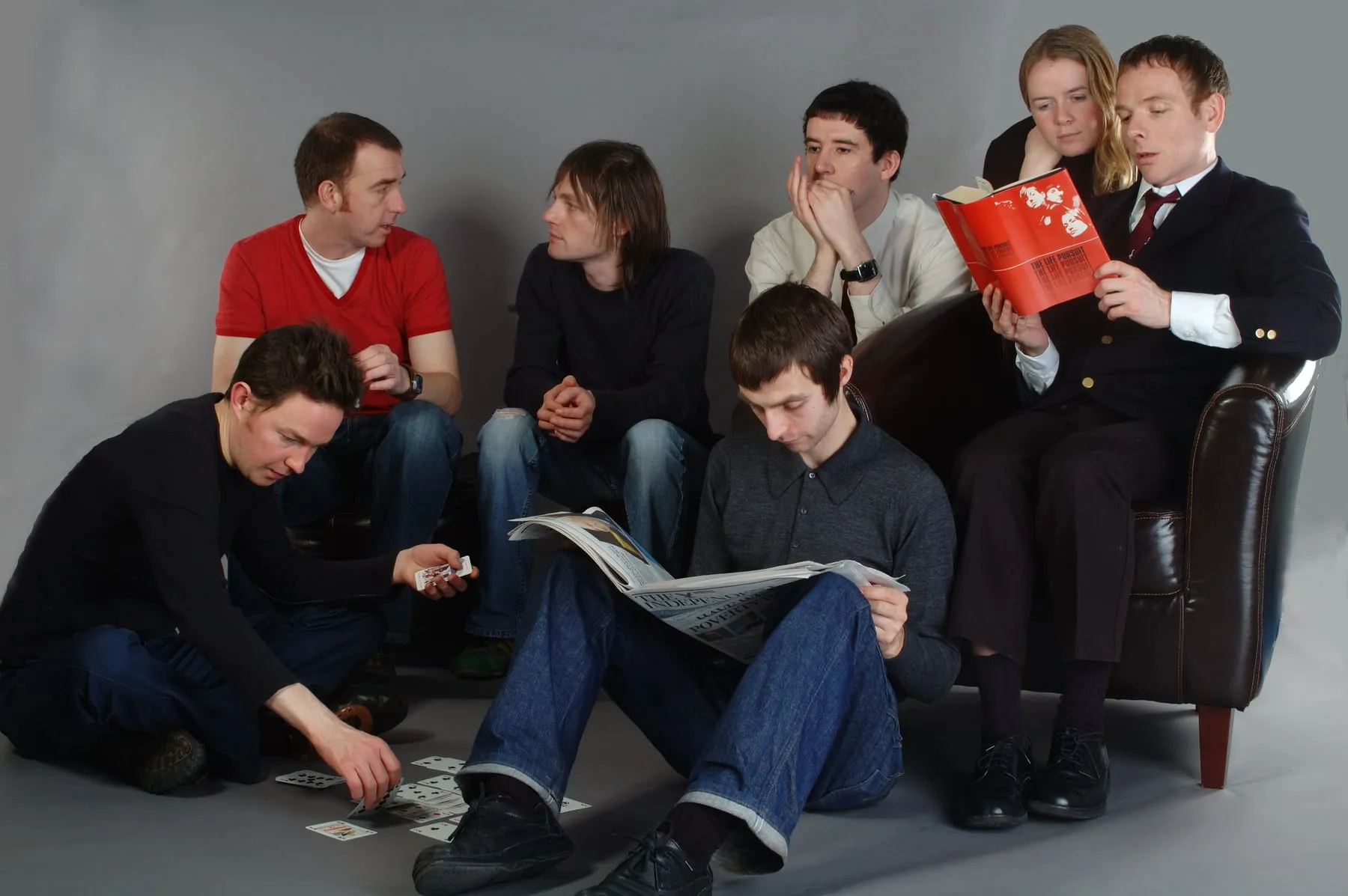 Belle and Sebastian band photograph