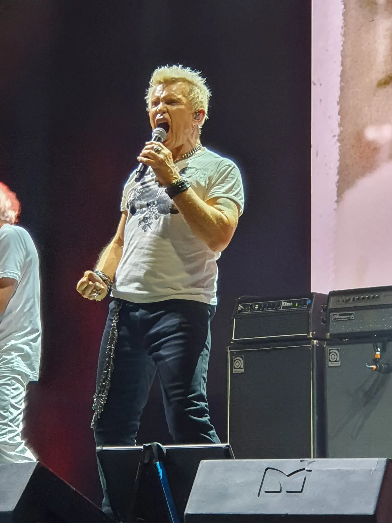 Billy Idol band photograph