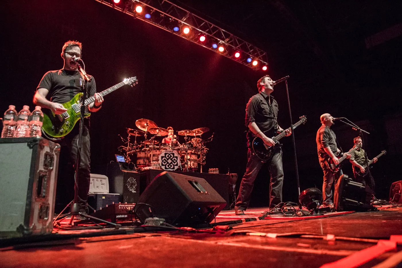 Breaking Benjamin band photograph