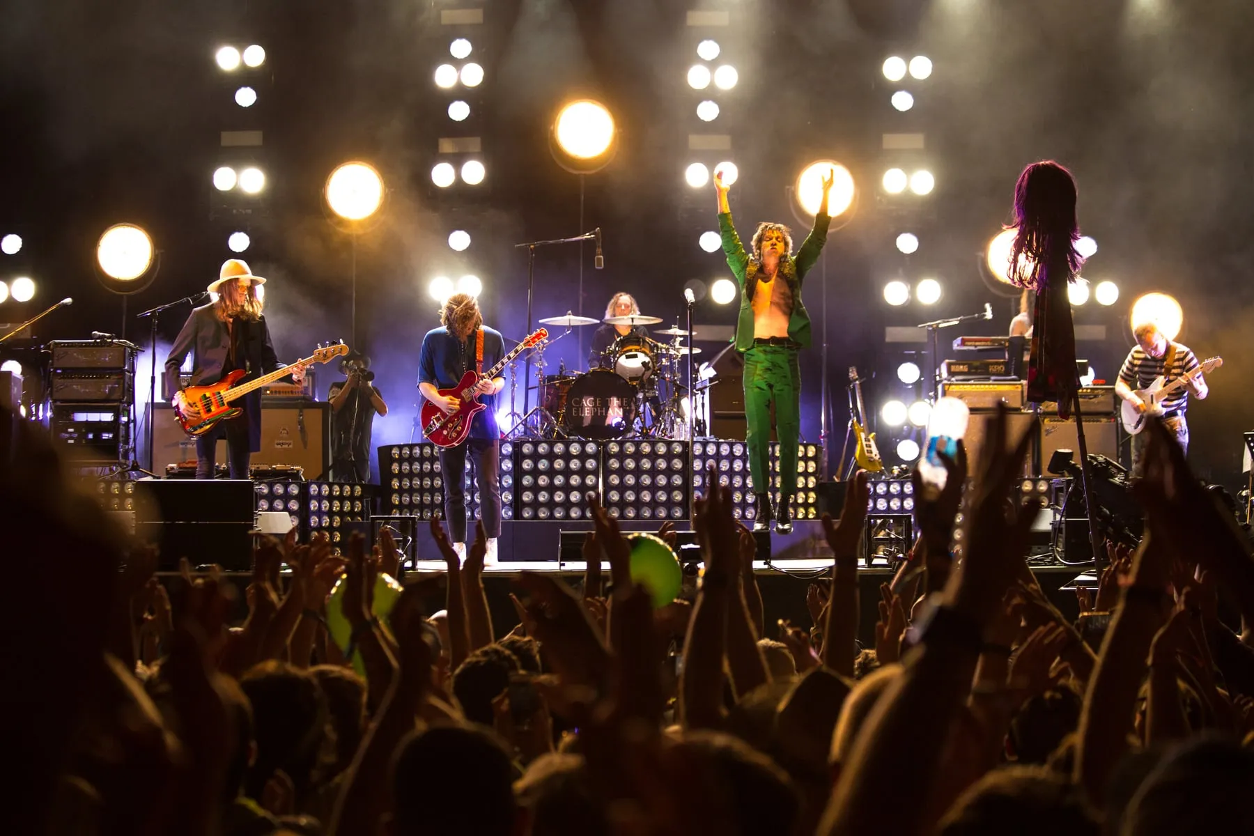 Cage the Elephant band photograph