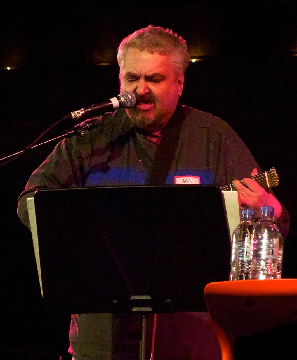 Daniel Johnston band photograph