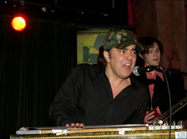 Daniel Lanois band photograph