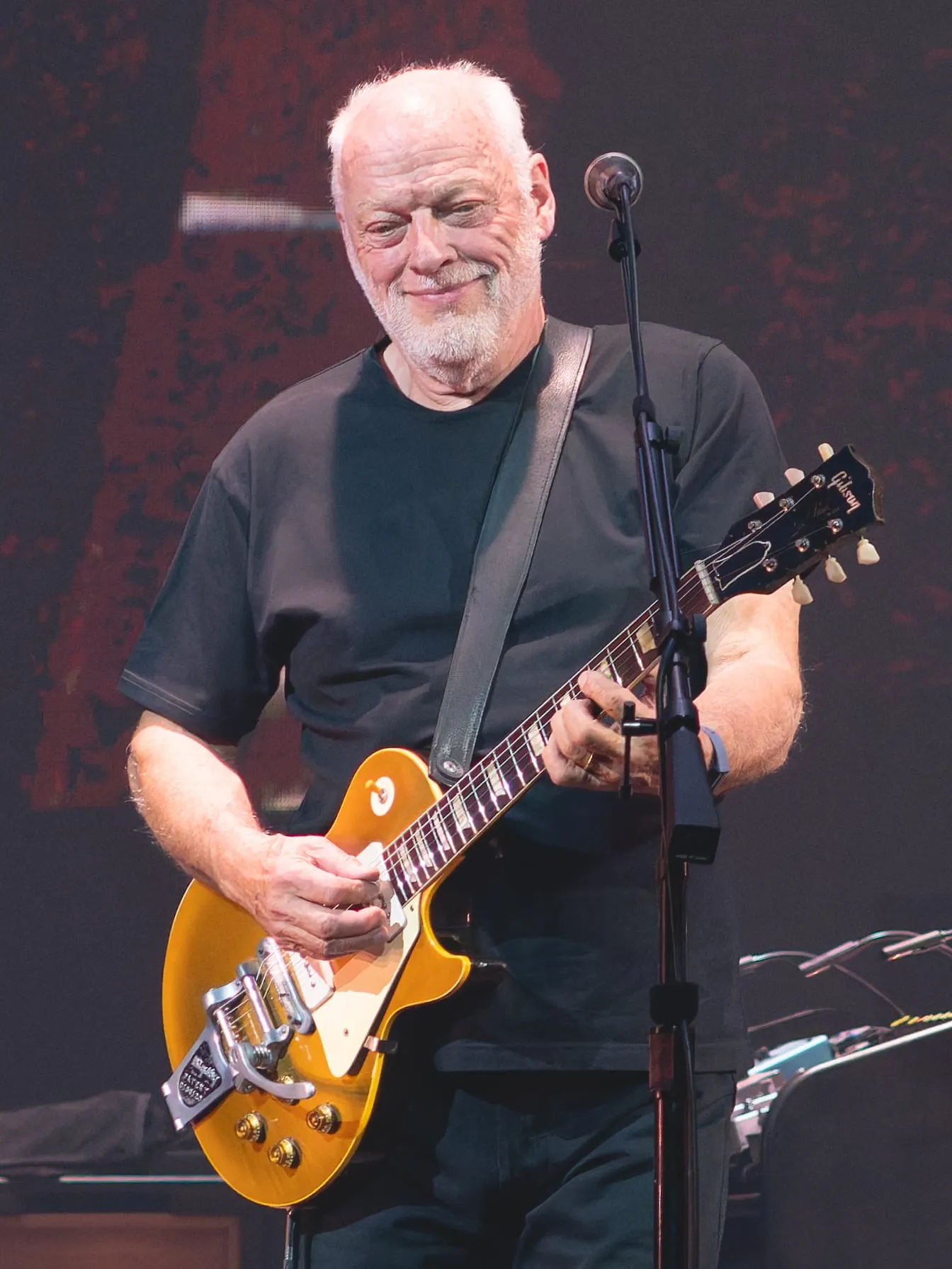 David Gilmour band photograph