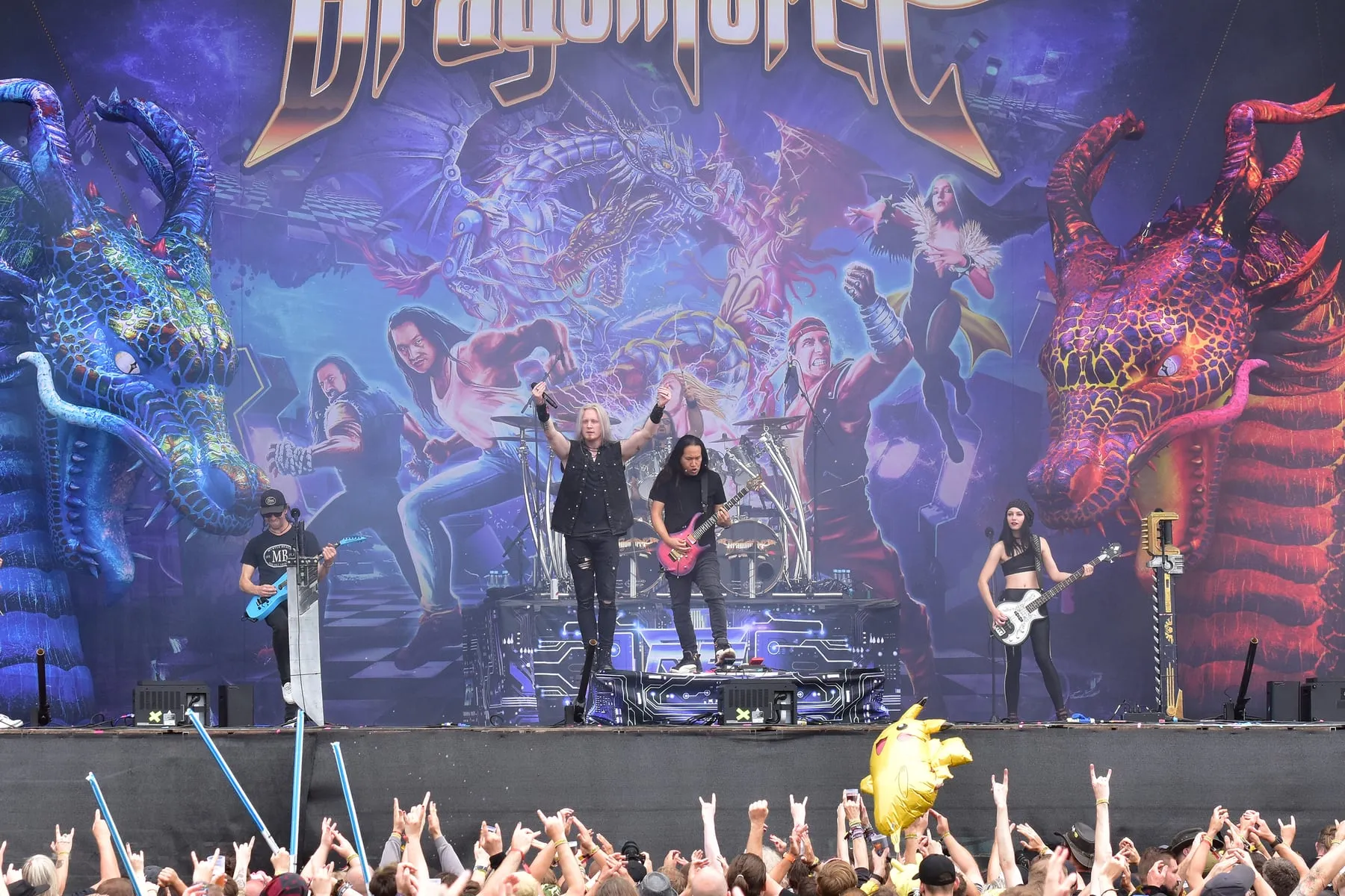 DragonForce band photograph
