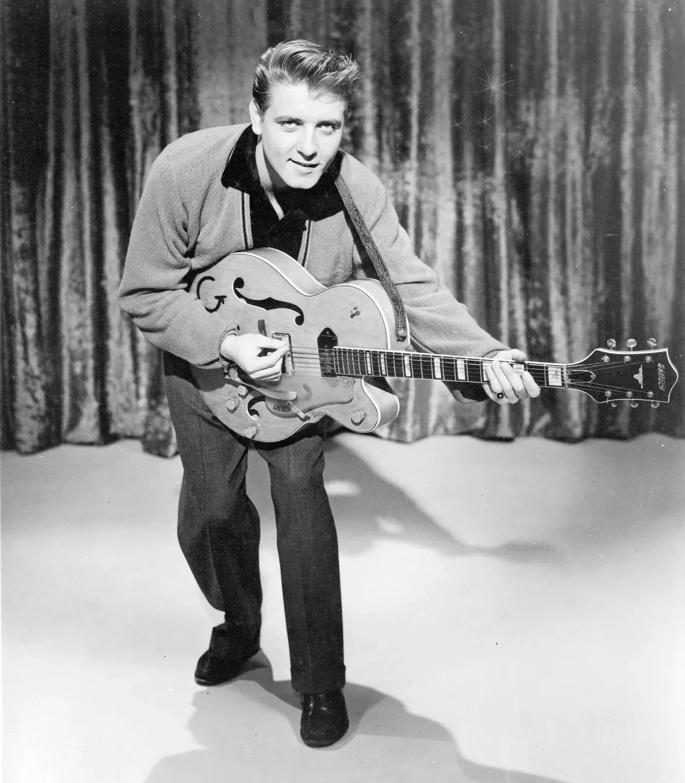 Eddie Cochran band photograph