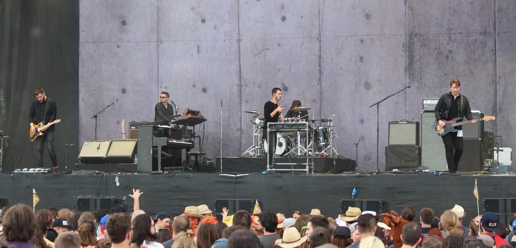 Editors band photograph