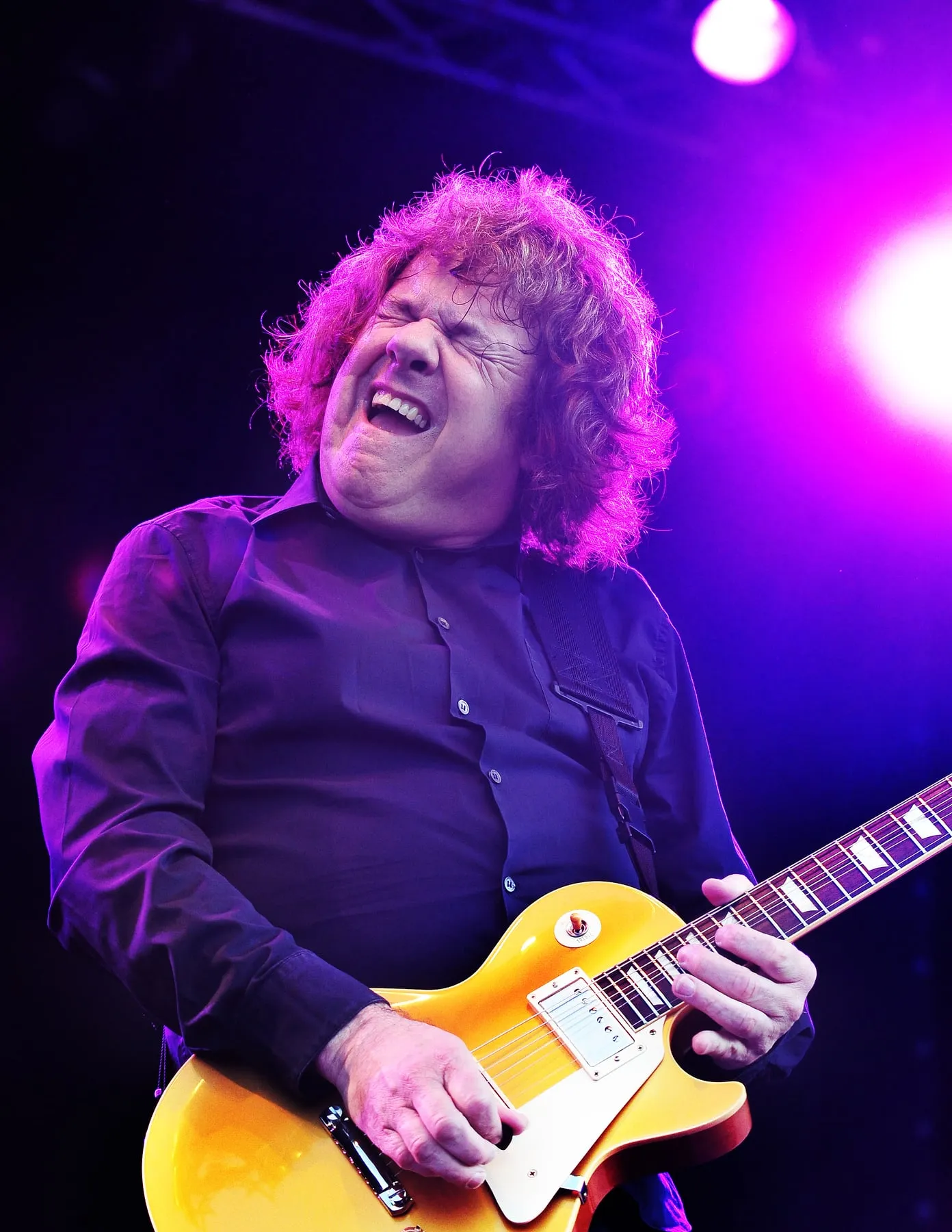 Gary Moore band photograph