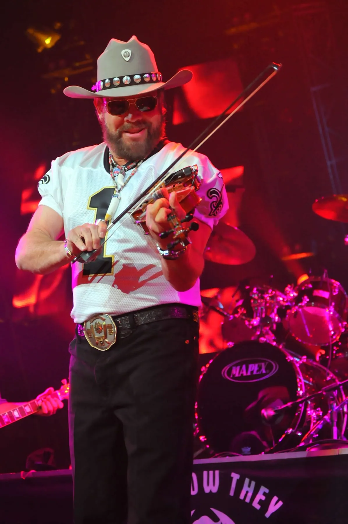 Hank Williams Jr. band photograph