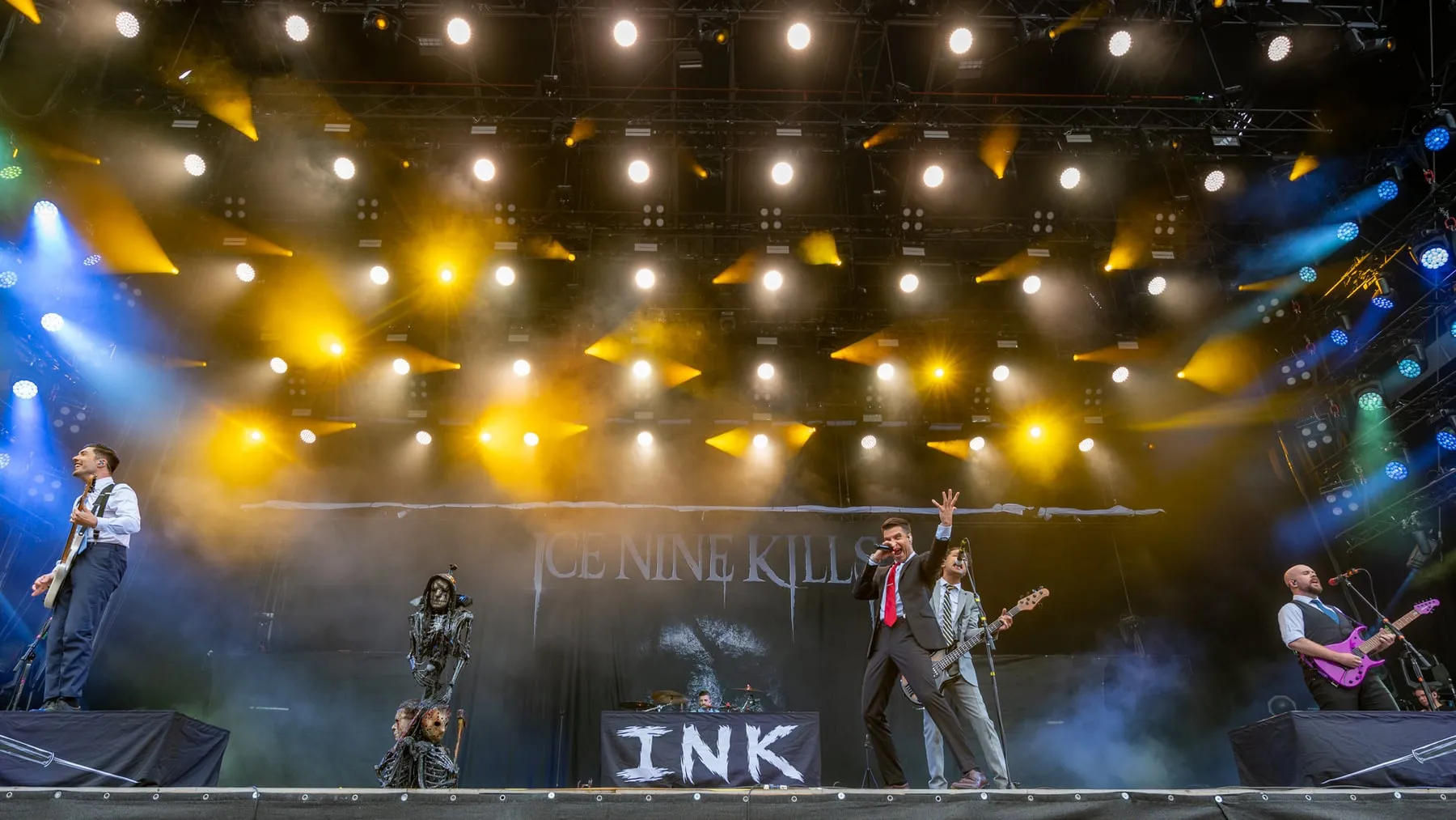 Ice Nine Kills band photograph