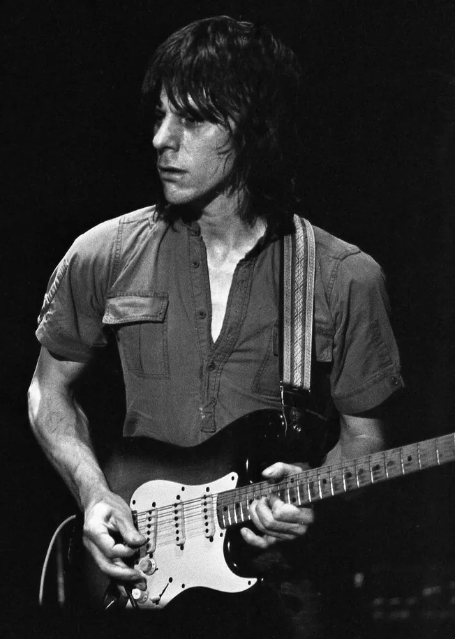 Jeff Beck band photograph