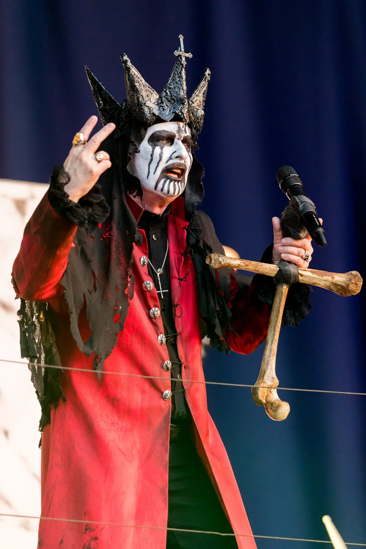 King Diamond band photograph