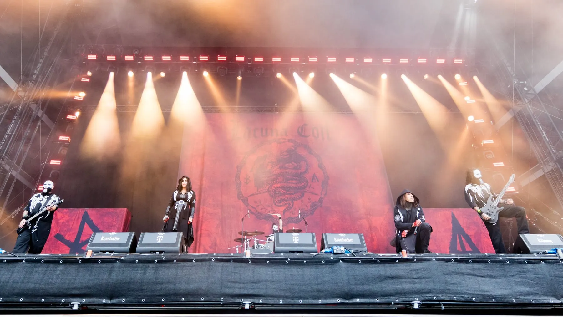 Lacuna Coil band photograph