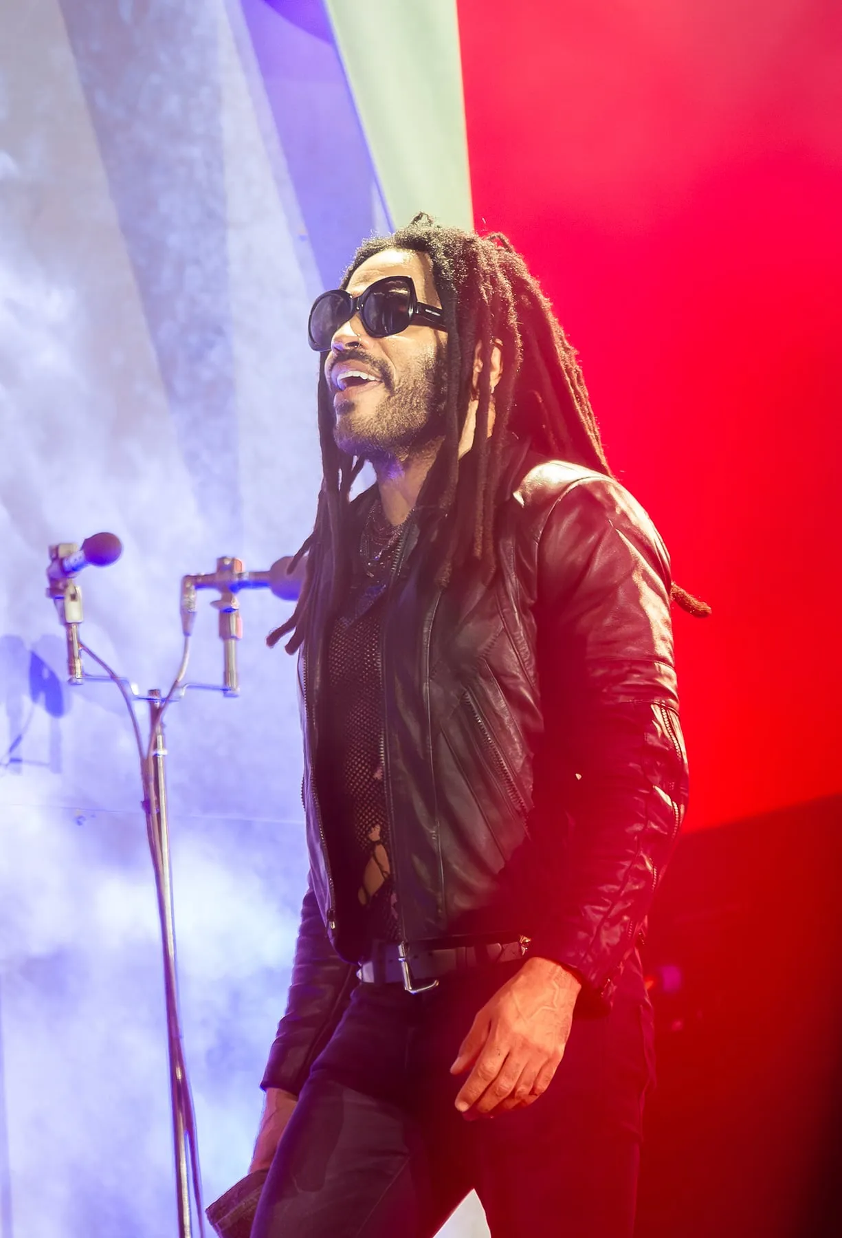 Lenny Kravitz band photograph