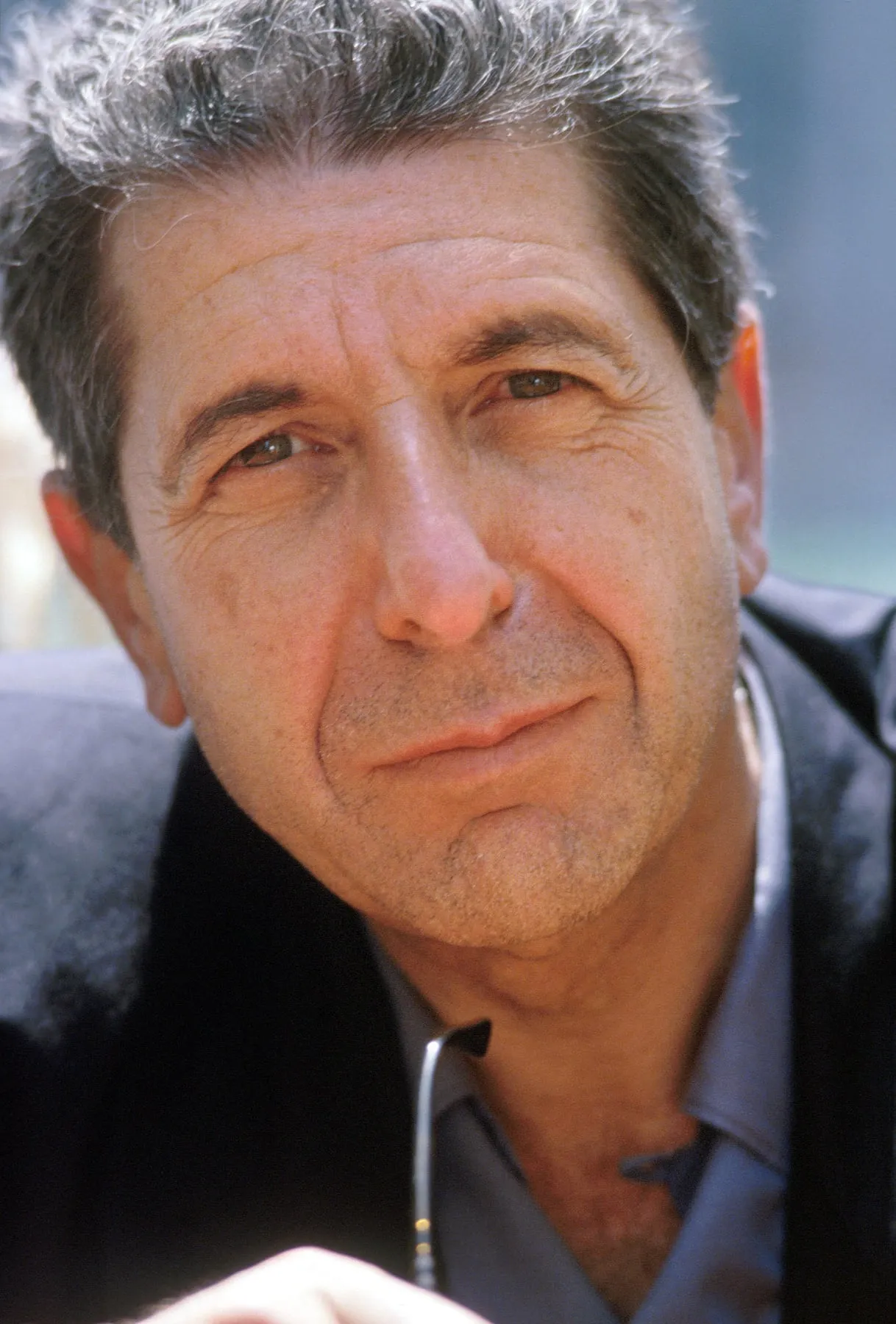 Leonard Cohen band photograph