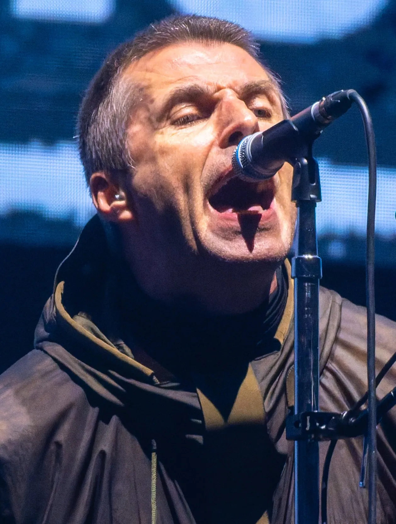 Liam Gallagher band photograph