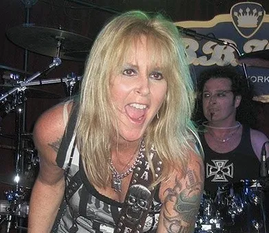 Lita Ford band photograph