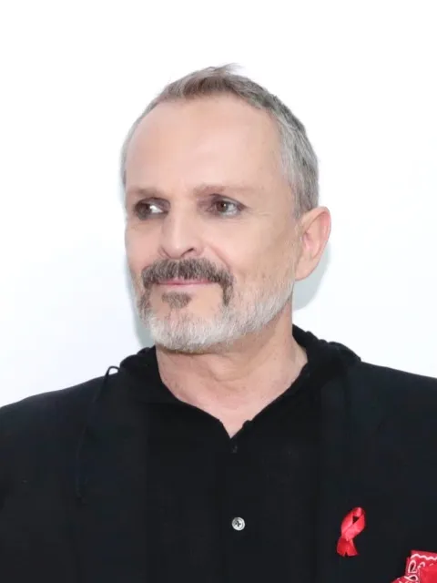 Miguel Bosé band photograph