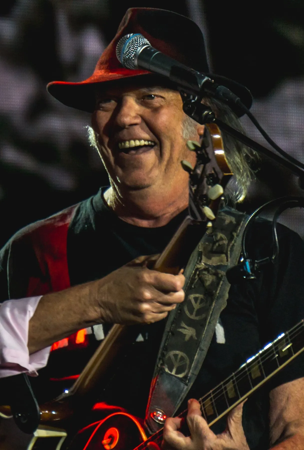Neil Young & Crazy Horse band photograph