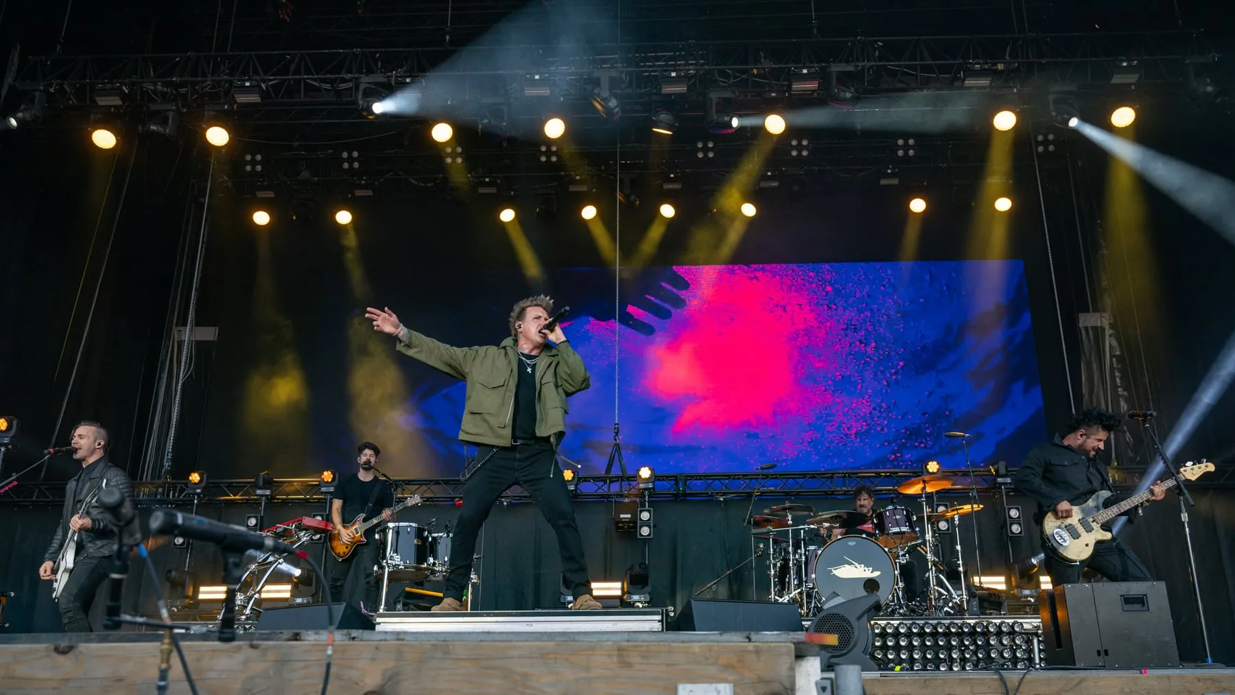 Papa Roach band photograph