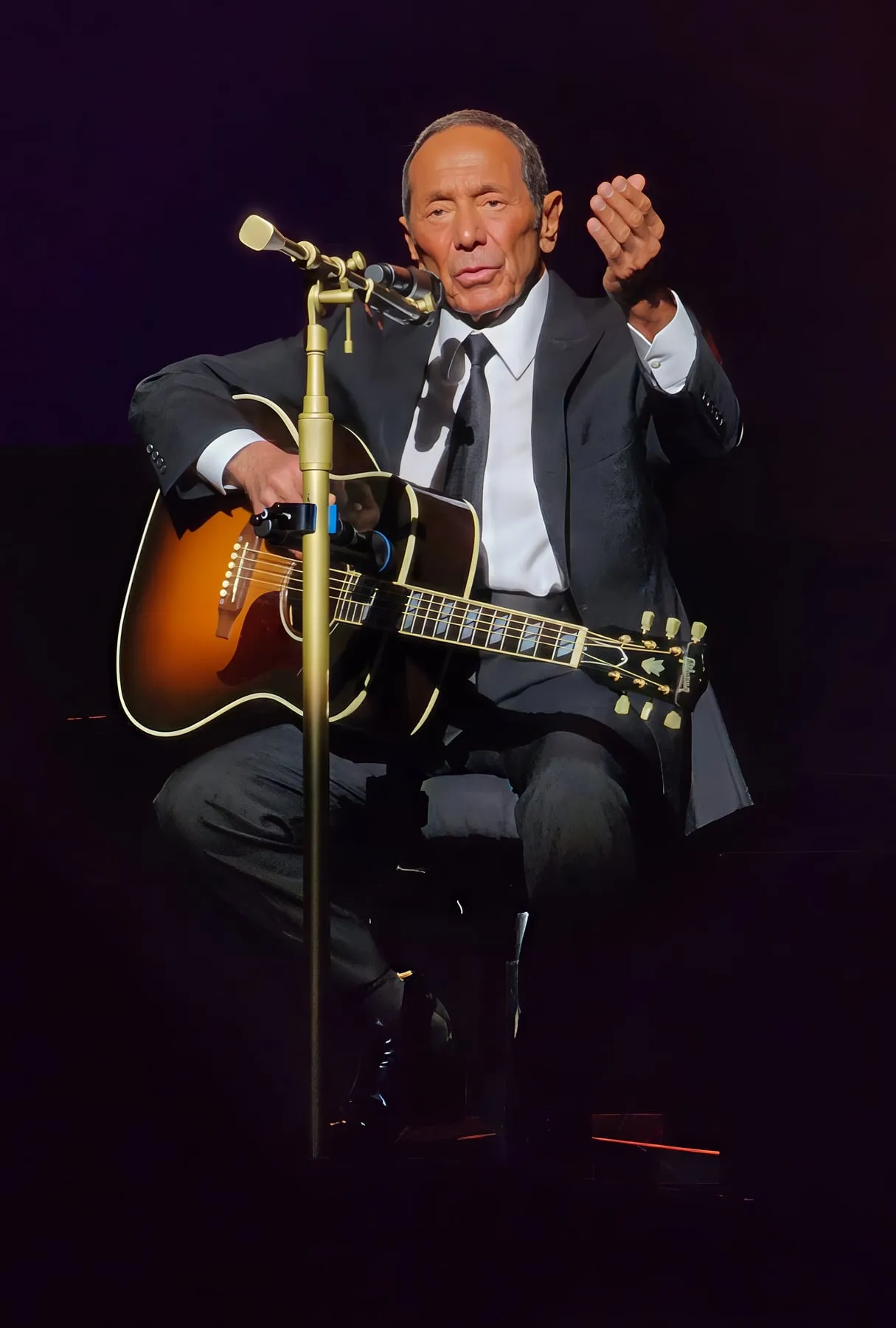 Paul Anka band photograph