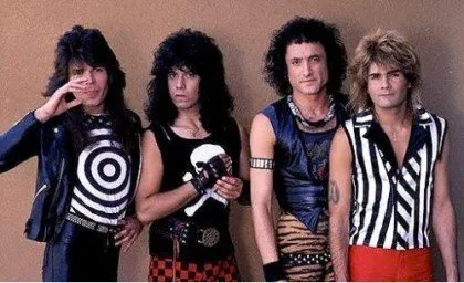 Quiet Riot band photograph