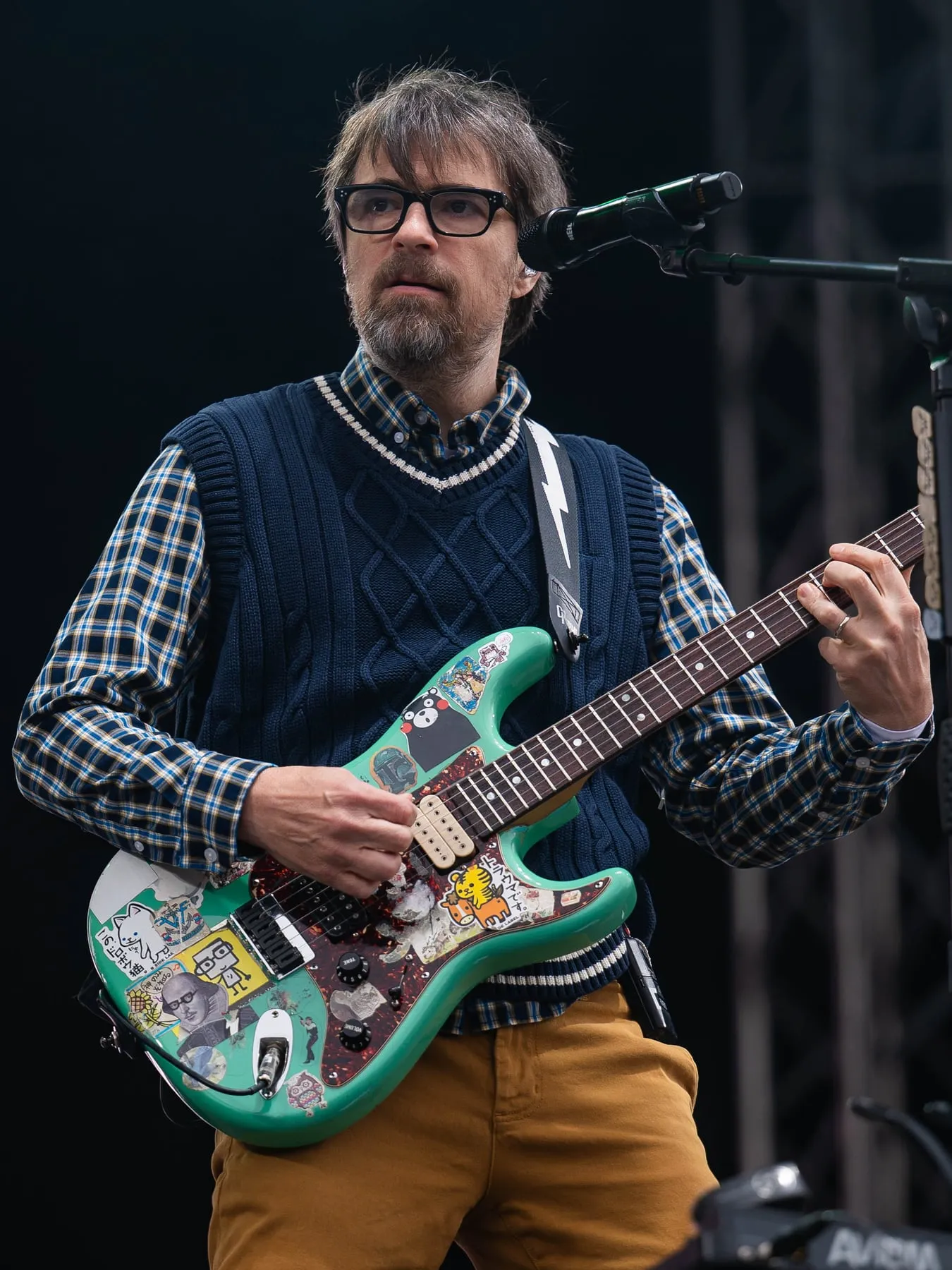 Rivers Cuomo band photograph