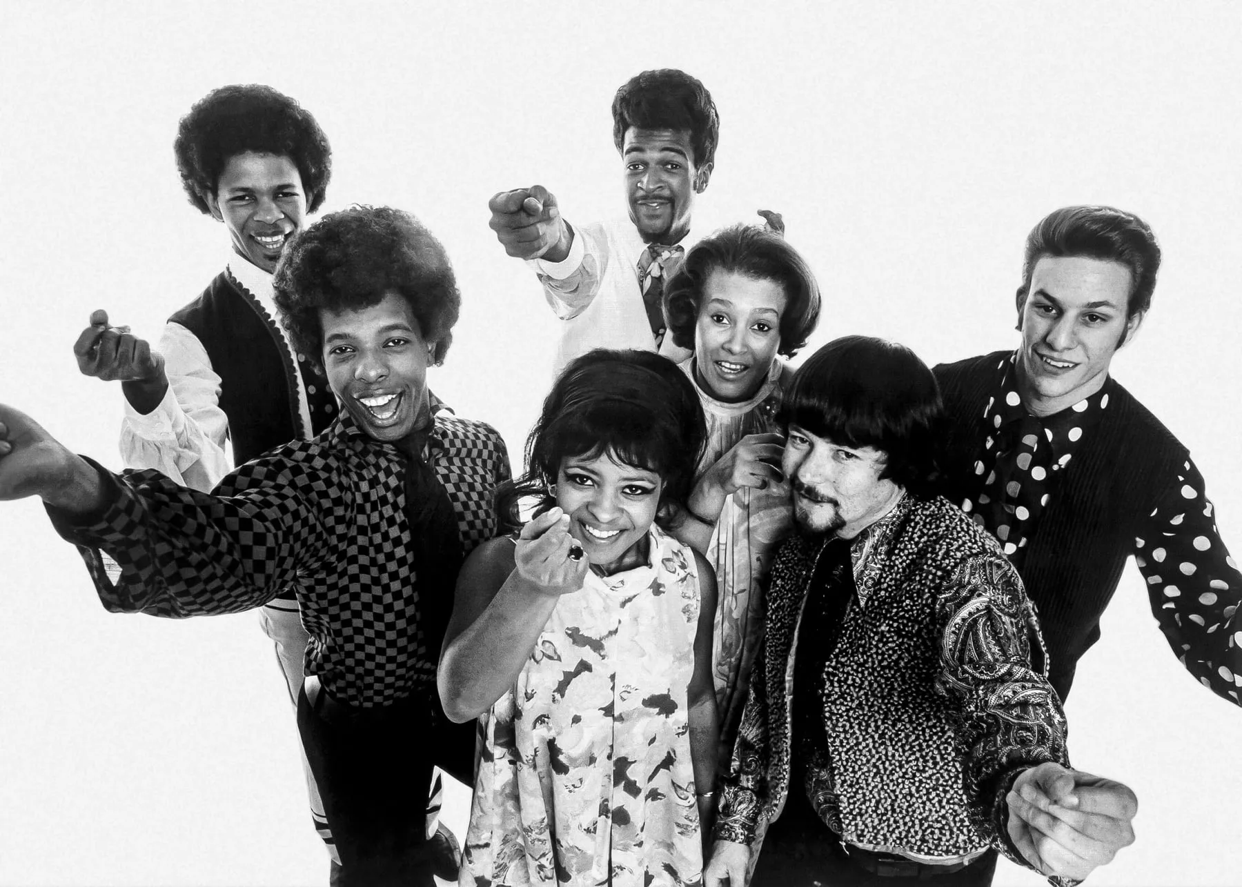 Sly and the Family Stone band photograph