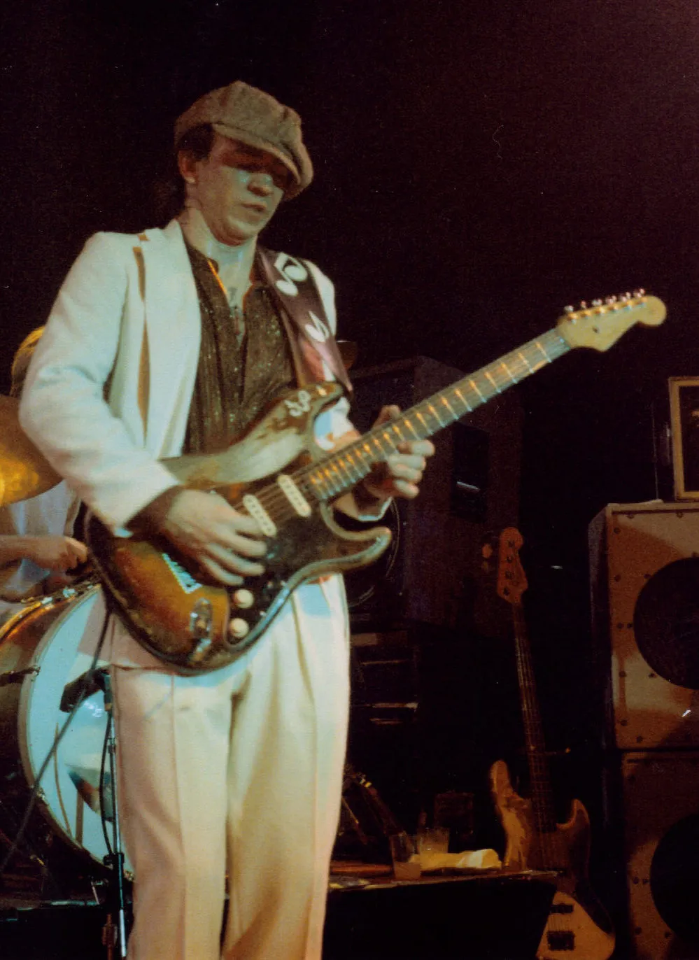 Stevie Ray Vaughan band photograph