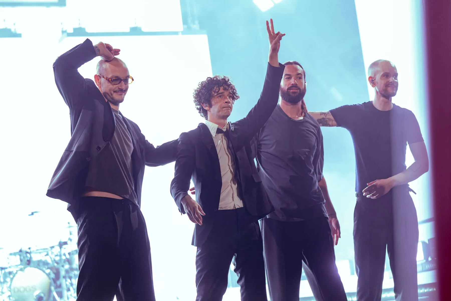 The 1975 band photograph