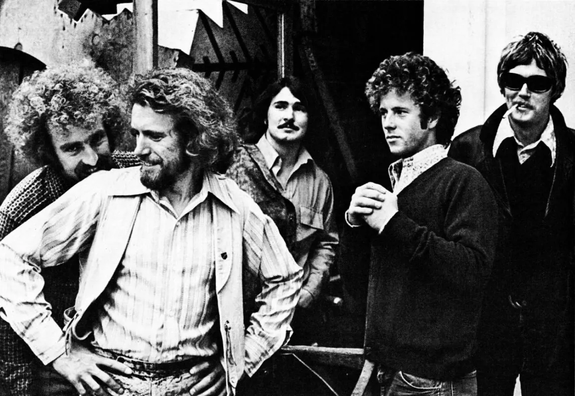 The Flying Burrito Brothers band photograph