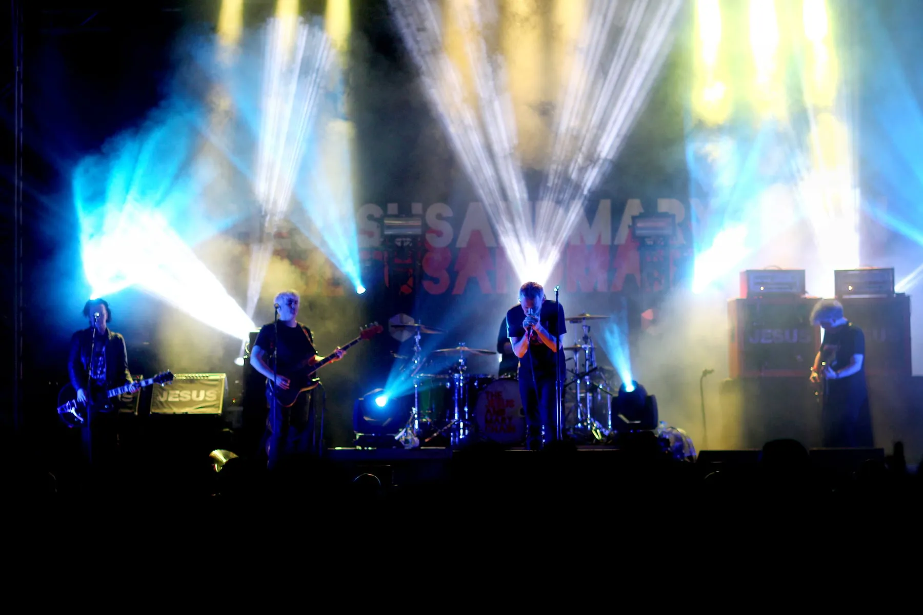 The Jesus and Mary Chain band photograph