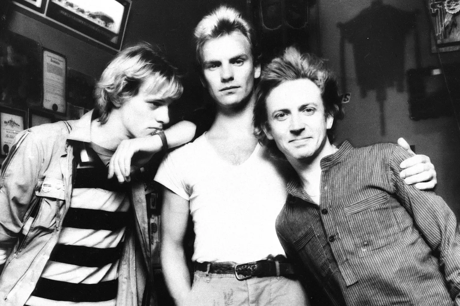 The Police band photograph