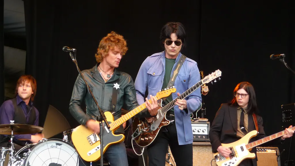 The Raconteurs band photograph