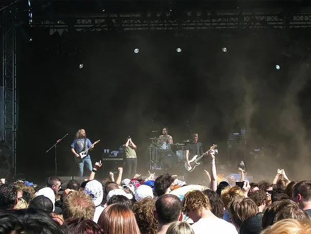 The Red Jumpsuit Apparatus band photograph