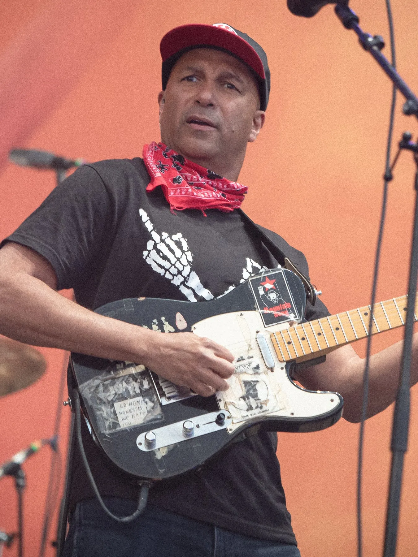 Tom Morello band photograph