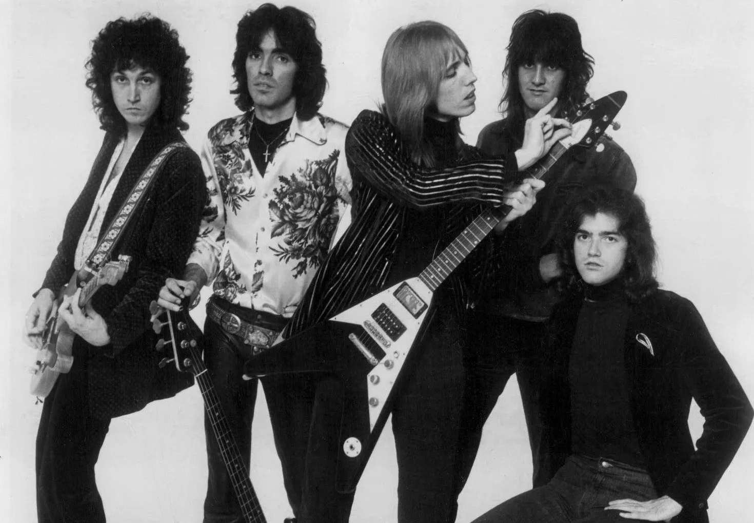 Tom Petty and the Heartbreakers band photograph