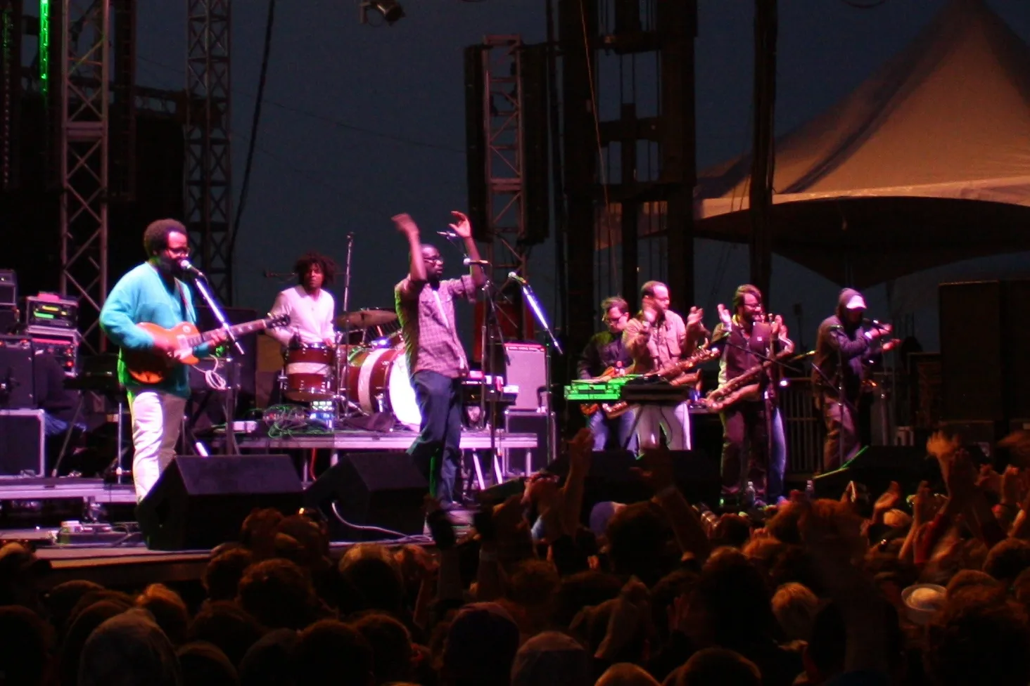 TV on the Radio band photograph
