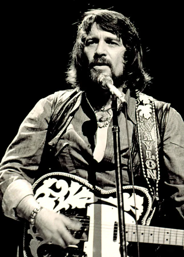 Waylon Jennings band photograph