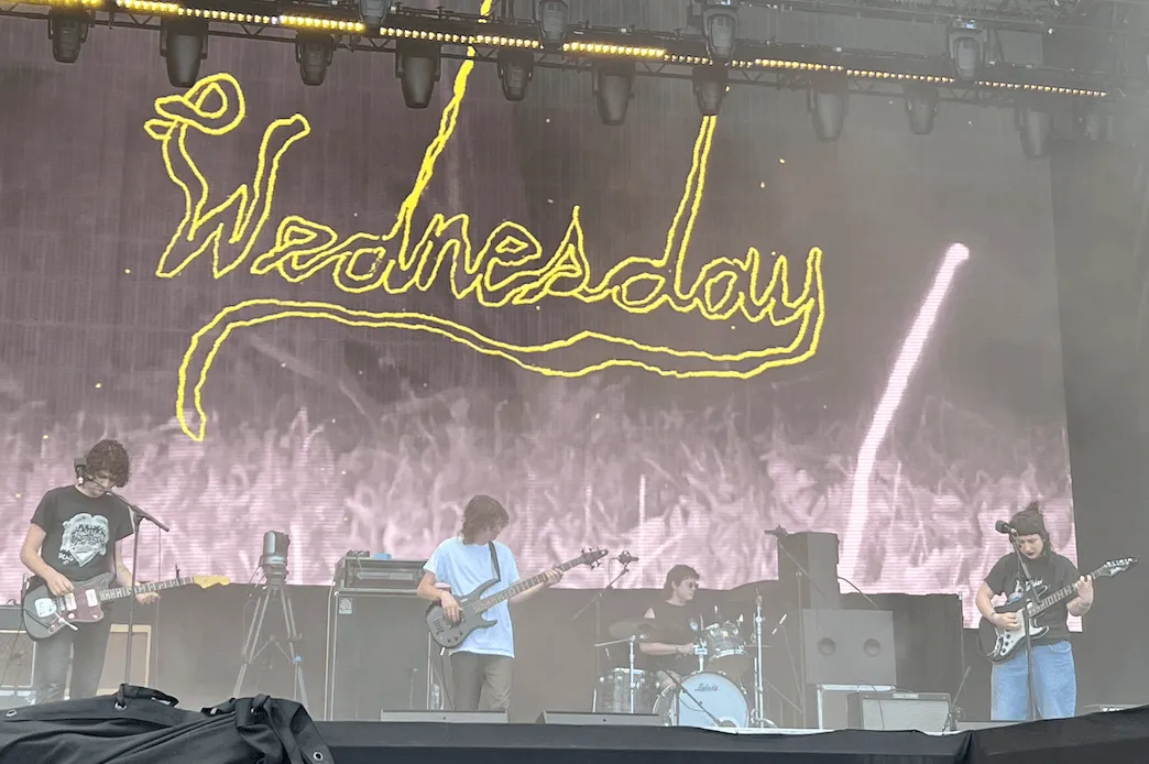 Wednesday band photograph