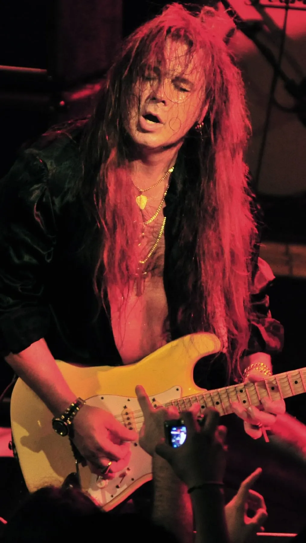 Yngwie Malmsteen band photograph